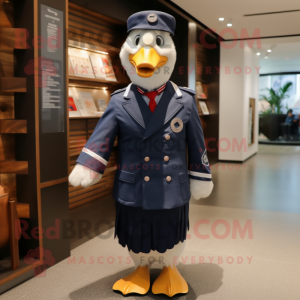 Navy Geese mascotte kostuum...