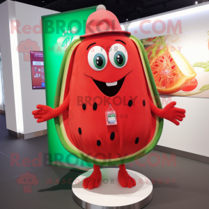 Red Melon mascotte kostuum...