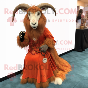 Rust Angora Goat personagem...