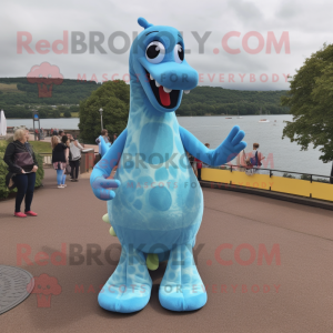 Sky Blue Loch Ness Monster...