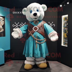 Turkis Celtic Cross maskot...