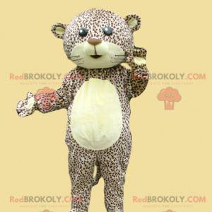 Maculato leopardo mascotte tigre pantera - Redbrokoly.com