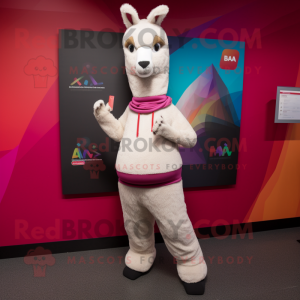  Llama mascotte kostuum...