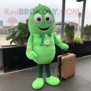 Postava maskota Green Bean...