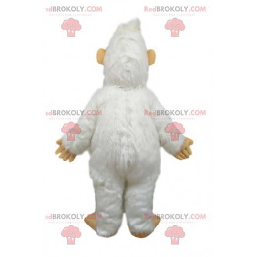 Mascote Yeti Branco Com Dentes Grandes - Redbrokoly.com