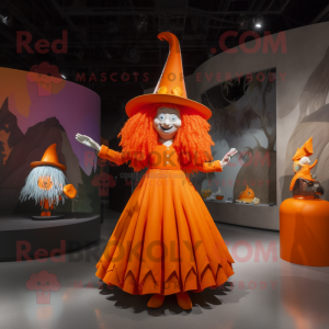 Orange Witch S Hat...