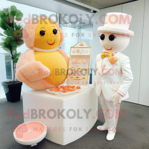 Peach Candy Box maskot...