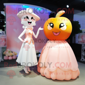 Peach Candy Box maskot...
