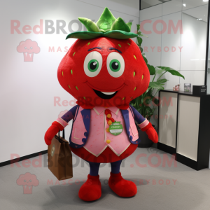  Strawberry maskot kostyme...