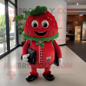  Strawberry maskot kostyme...