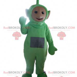 Green teletubbie mascot. Teletubbie costume - Redbrokoly.com