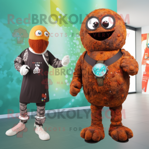 Rust Falafel maskot kostume...