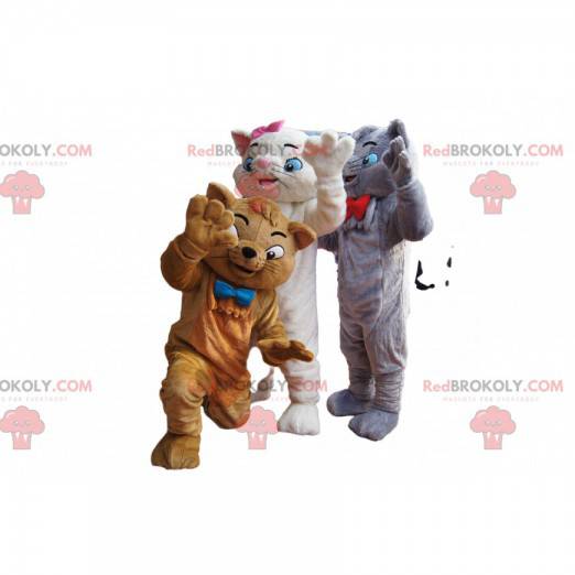 Aristocats maskot trio. Kostým šlechticů - Redbrokoly.com