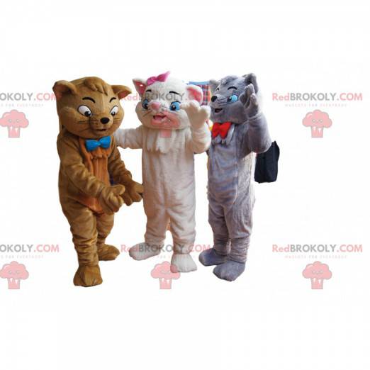 Aristocats Maskottchen Trio. Aristocats Kostüm - Redbrokoly.com