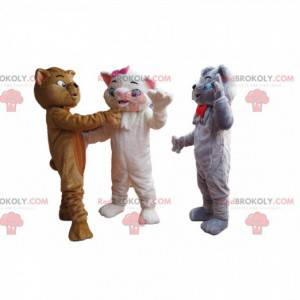 Aristocats maskottrio. Aristocats kostume - Redbrokoly.com