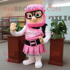 Pink Caesar Salad mascotte...