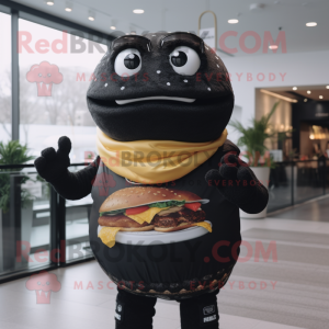 Black Burgers maskotdräkt...