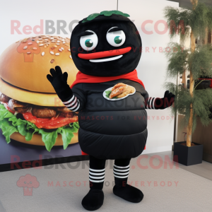 Black Burgers mascotte...