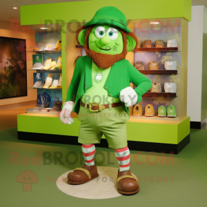 Olive Leprechaun mascotte...