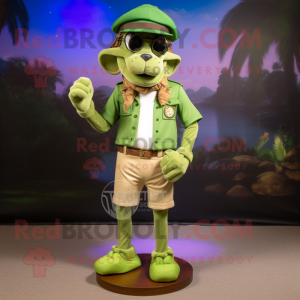 Olive Leprechaun mascotte...