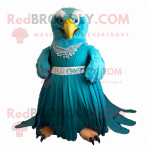 Cyan Haast S Eagle mascotte...