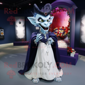 Navy Vampyr maskot kostume...