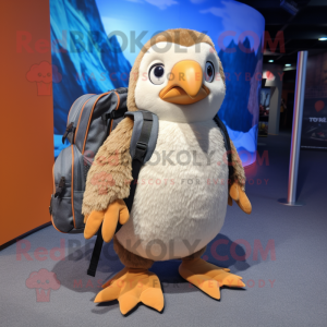 Tan Penguin mascotte...