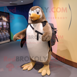 Tan Penguin mascotte...