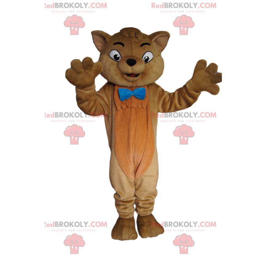 Mascot Toulouse, the fabulous brown cat of the Aristocats -