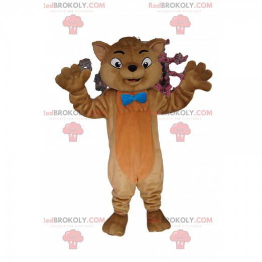 Mascot Toulouse, el fabuloso gato marrón de los Aristogatos -