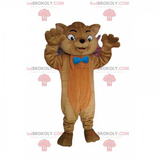 Mascot Toulouse, o fabuloso gato marrom dos Aristocats -