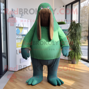 Forest Green Walrus maskot...