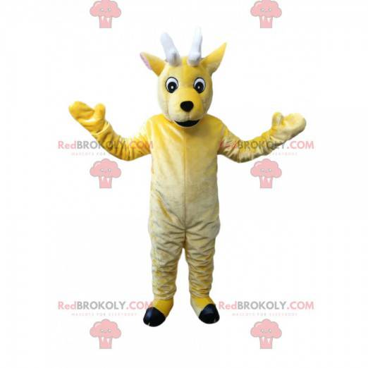 Real cabbage little yellow deer mascot - Redbrokoly.com