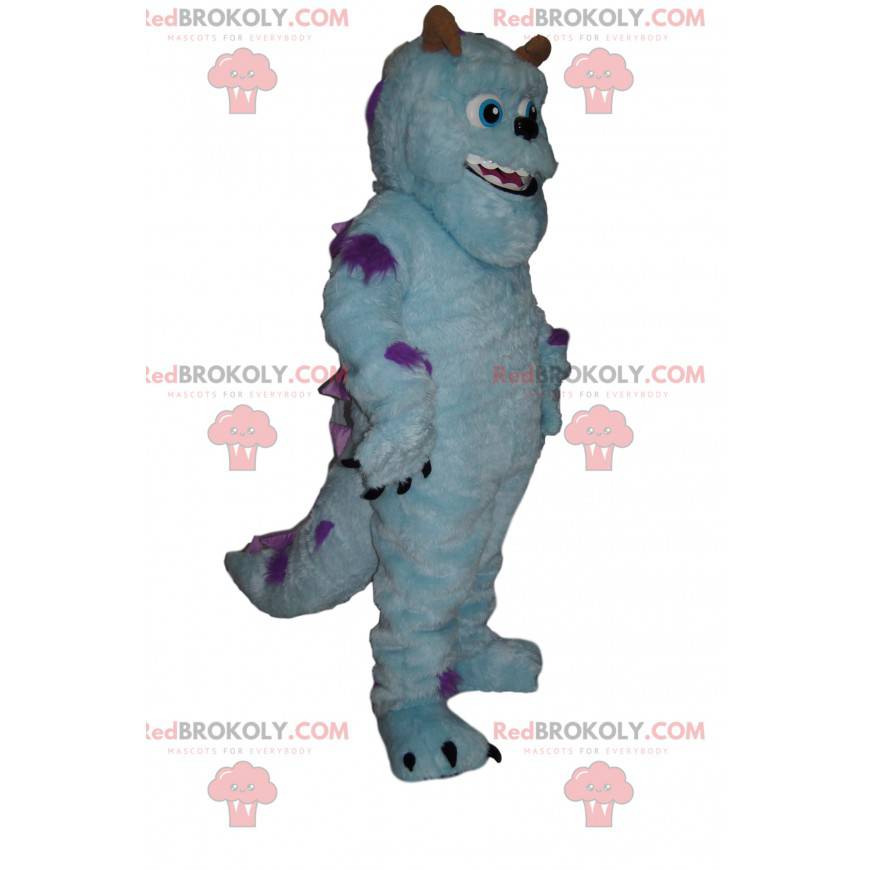Mascot Sulli, the fun blue monster from Monsters Inc. -