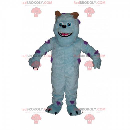 Mascot Sulli, the fun blue monster from Monsters Inc. -