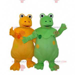 Mascot duo of Casimir and Hyppolite - Redbrokoly.com