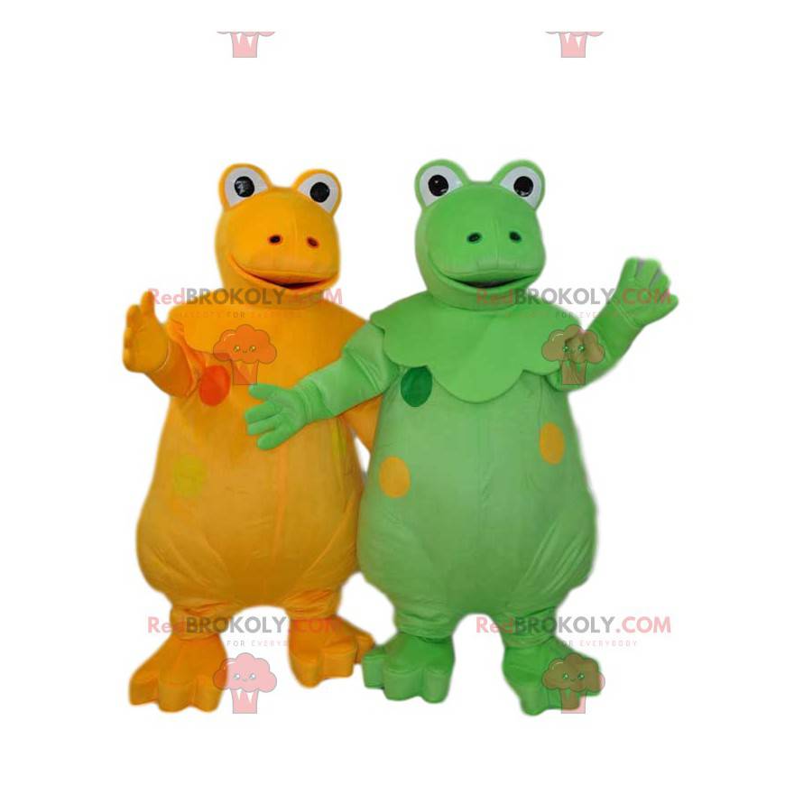 Duo mascotte composto da Casimir e Hyppolite - Redbrokoly.com