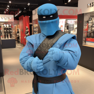 Blauer Gi-Joe Maskottchen...