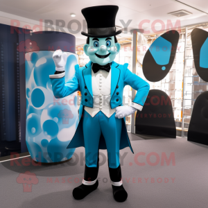 Cyan Ring Master mascotte...