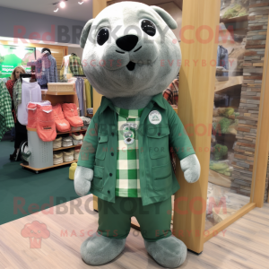 Forest Green Seal maskot...