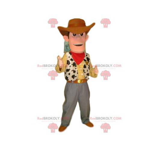 Mascotte de Woody, du dessin animé Toy Story - Redbrokoly.com