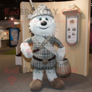 Silver Bagpipe mascotte...