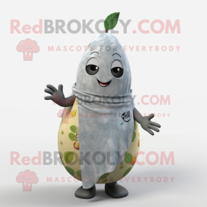 Gray Pear mascotte kostuum...