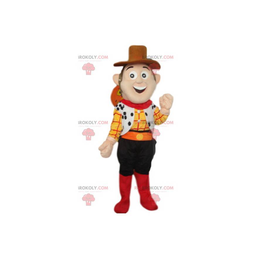 Freundliches Cowboy-Maskottchen. Cowboy Kostüm. - Redbrokoly.com
