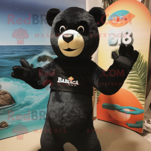 Black Bear maskot...