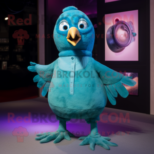 Turquoise Pigeon mascotte...