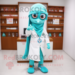 Turquoise Doctor mascotte...