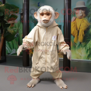 Cream Capuchin Monkey...