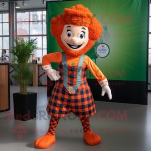 Orangefarbener Irish Dancer...