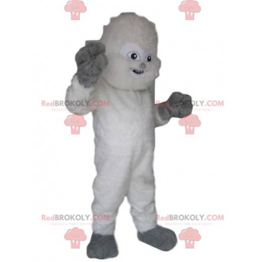Fun white Yeti mascot. Yeti costume - Redbrokoly.com